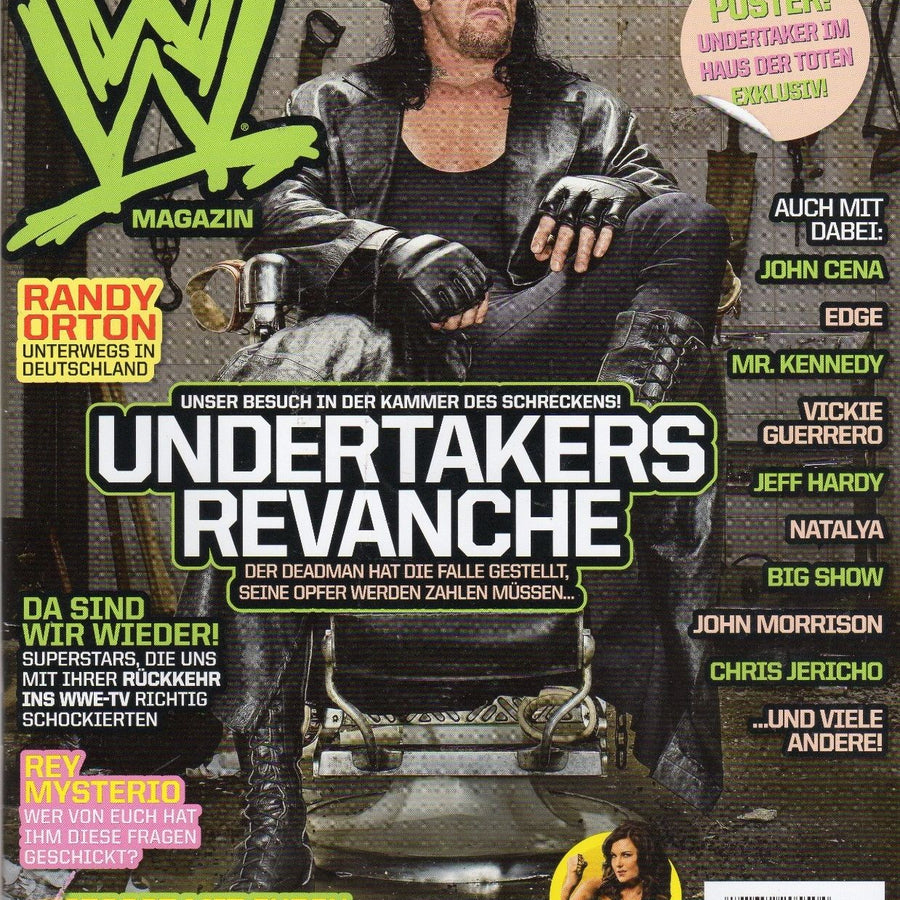 WWE Magazine October 2008 from Germany Magazine PWcatalog
