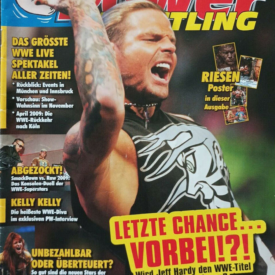 Power Wrestling Magazine November 2008 Magazine PWcatalog