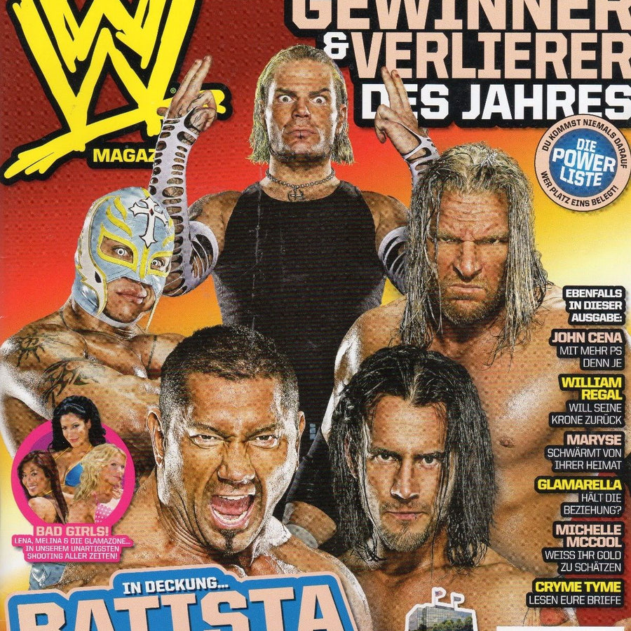 WWE Magazine November 2008 from Germany Magazine PWcatalog