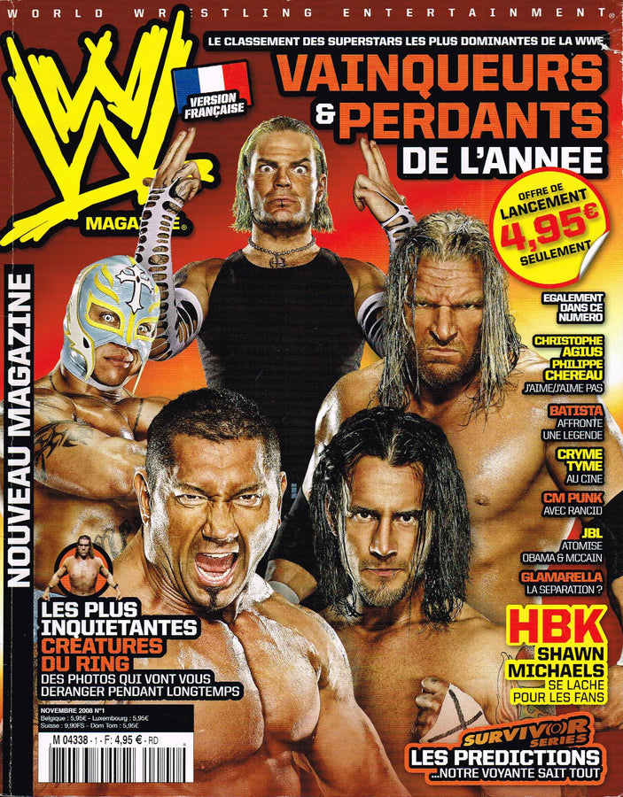 WWE Magazine From France November 2008