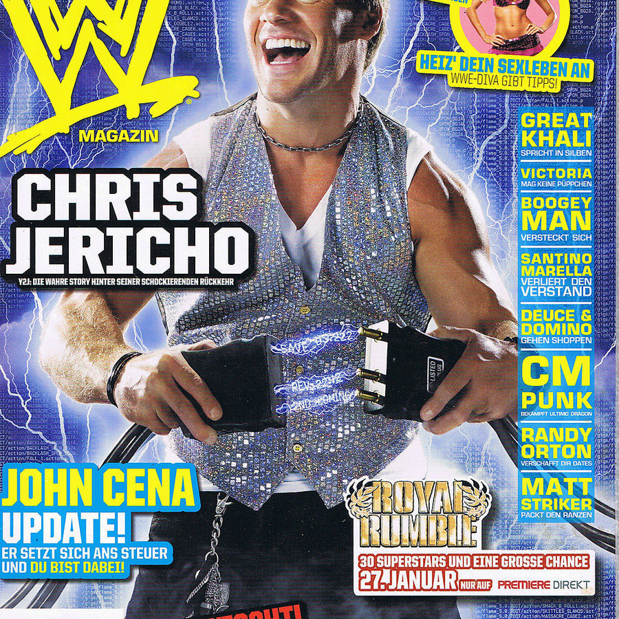 WWE Magazine January 2008 from Germany Magazine PWcatalog