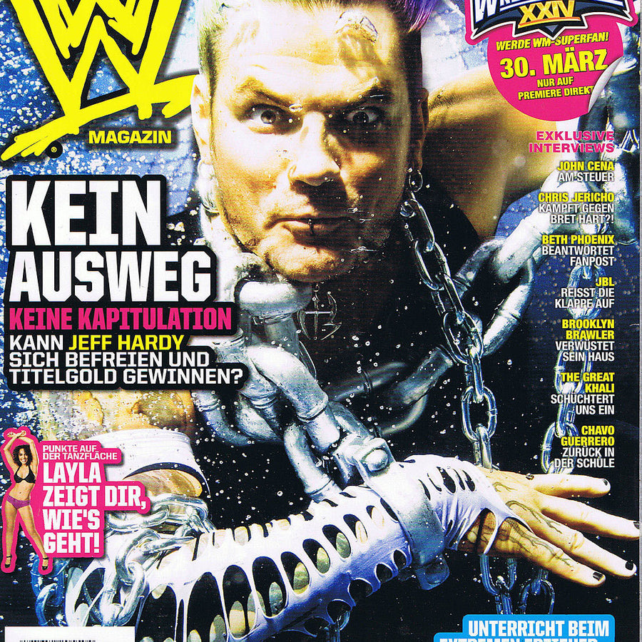WWE Magazine March 2008 from Germany Magazine PWcatalog