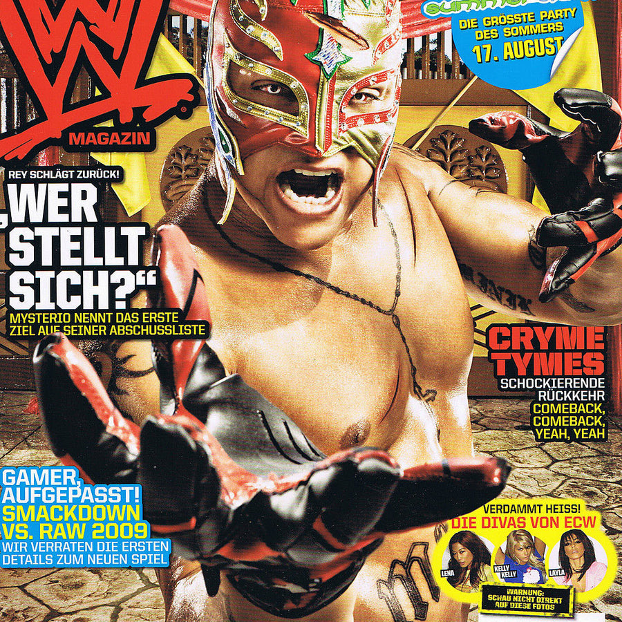 WWE Magazine August 2008 from Germany Magazine PWcatalog