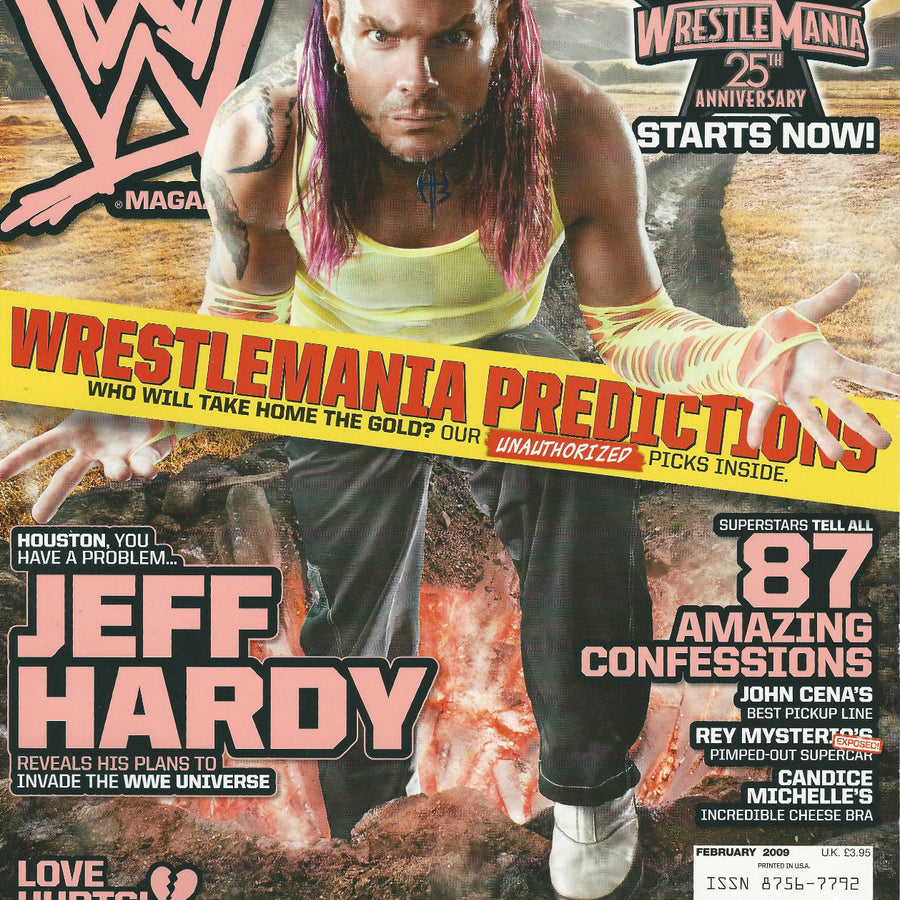 WWE Magazine February 2009 from The United Kingdom Magazine PWcatalog