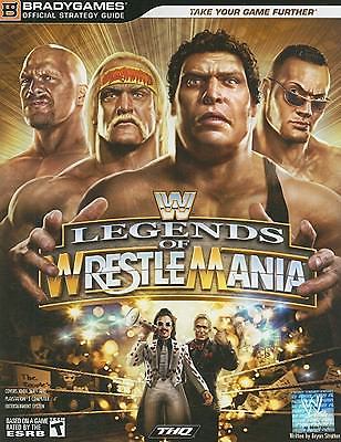Bradygames Official Strategy Guide WWE Legends of Wrestlemania March 2009 magazine PWcatalog