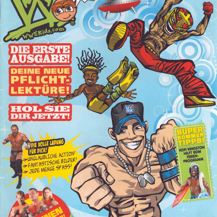 WWE Kids #1 June/July/August 2009 from Germany Magazine PWcatalog
