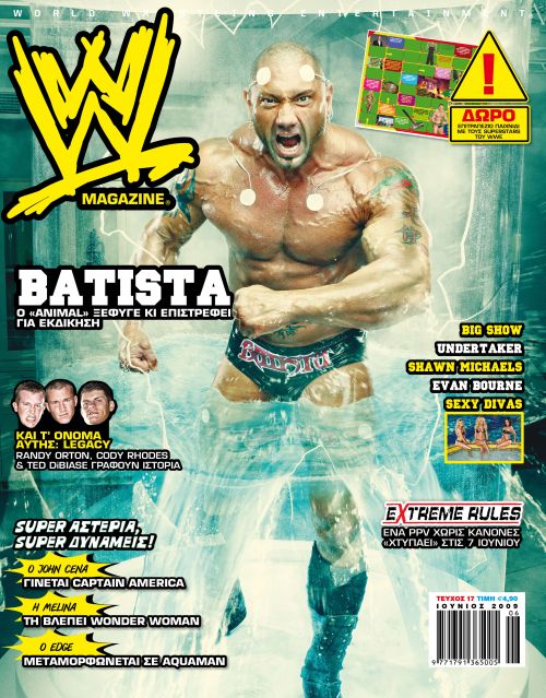 WWE Magazine from Greece May 2009 Magazine PWcatalog