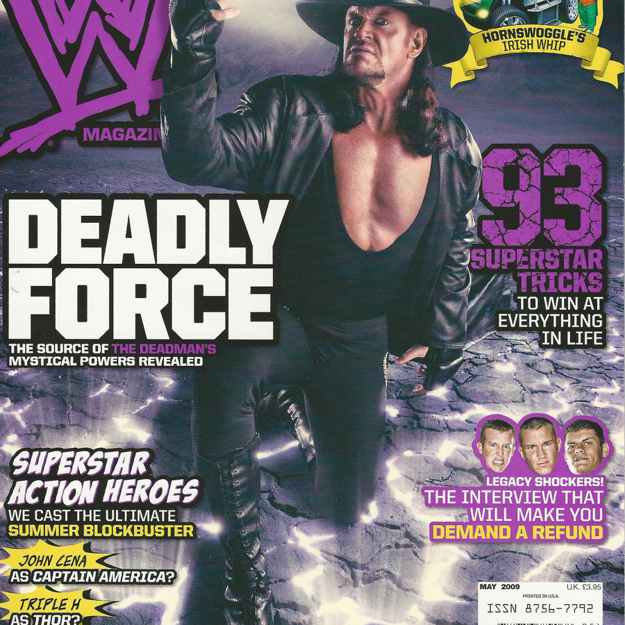 WWE Magazine May 2009 from The United Kingdom Magazine PWcatalog