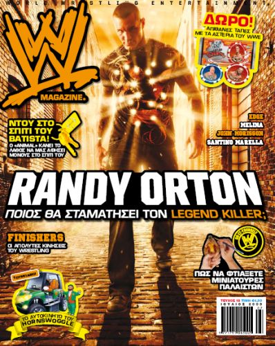 WWE Magazine from Greece June 2009 Magazine PWcatalog