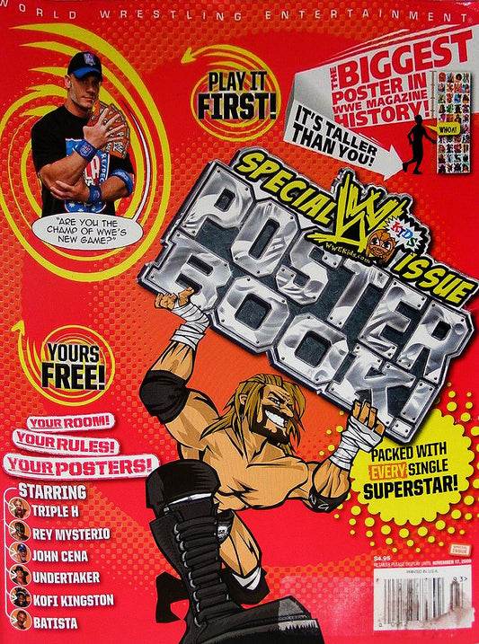 WWE Kids poster book 2009