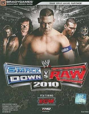 Bradygames Official Strategy Guide WWE SmackDown vs. Raw 2010 November 2009