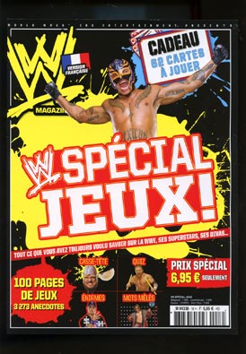 WWE Magazine From France Special Games 2009 Spécial Jeux Magazine PWcatalog