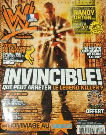 WWE Magazine From France July 2009 Magazine PWcatalog