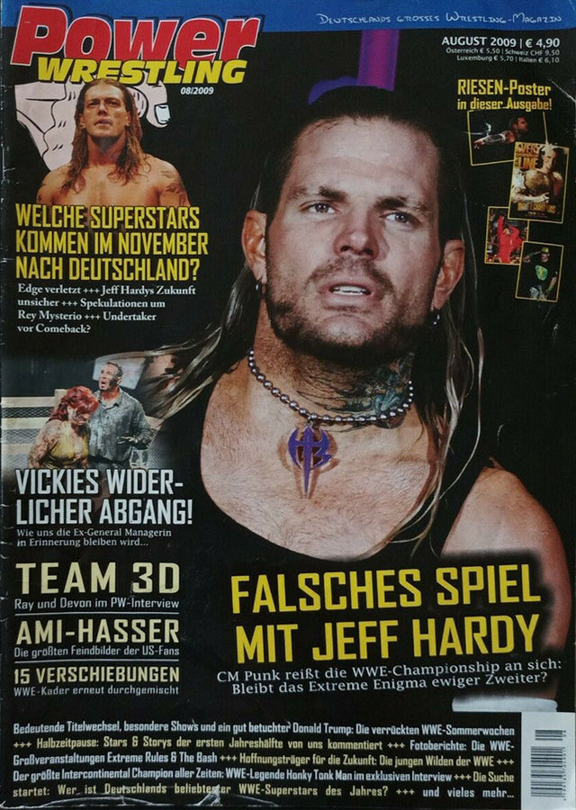 Power Wrestling Magazine August 2009 Magazine PWcatalog