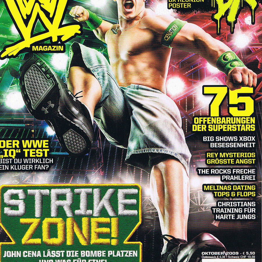WWE Magazine October 2009 from Germany Magazine PWcatalog