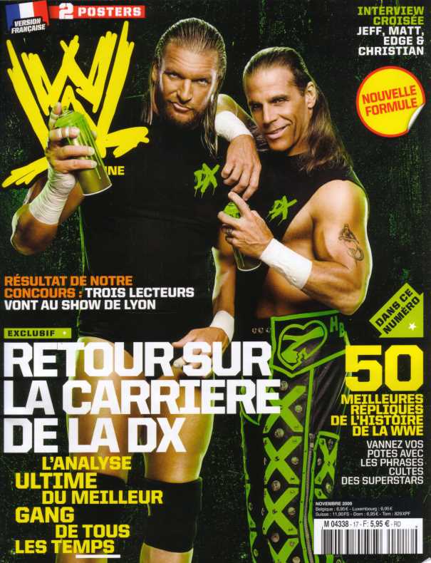 WWE Magazine From France November 2009 Magazine PWcatalog