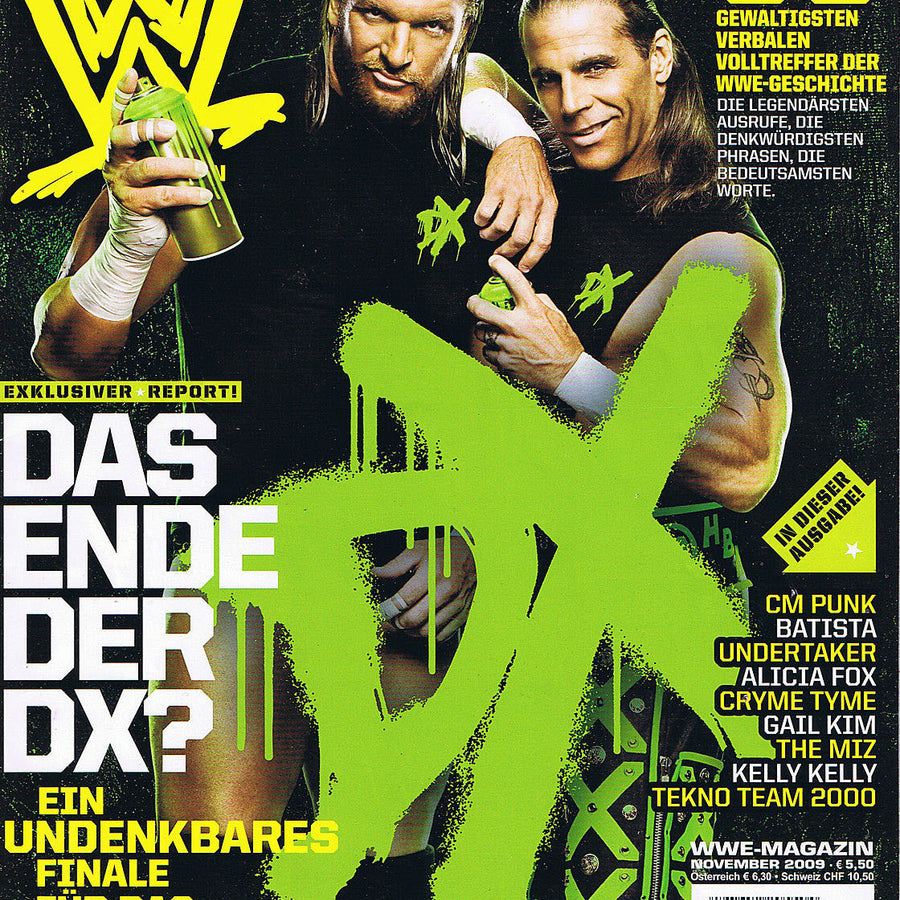 WWE Magazine November 2009 from Germany Magazine PWcatalog