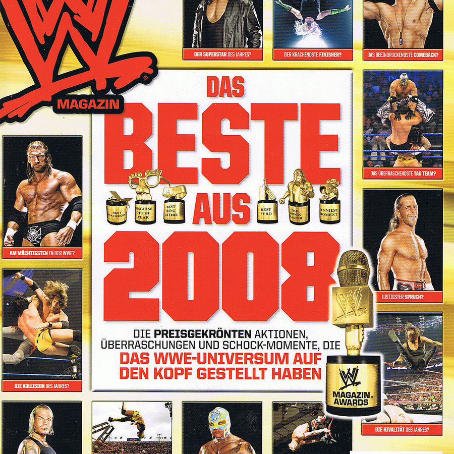 WWE Magazine February 2009 from Germany Magazine PWcatalog