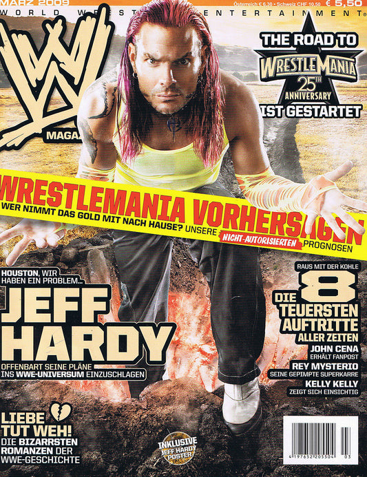 WWE Magazine March 2009 from Germany