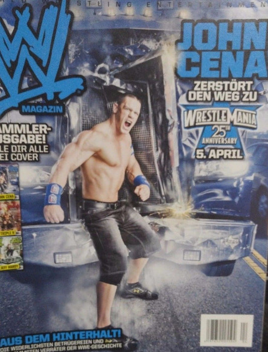 WWE Magazine April 2009 from Germany