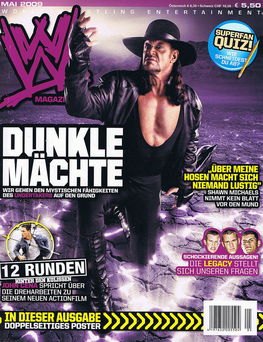 WWE Magazine May 2009 from Germany