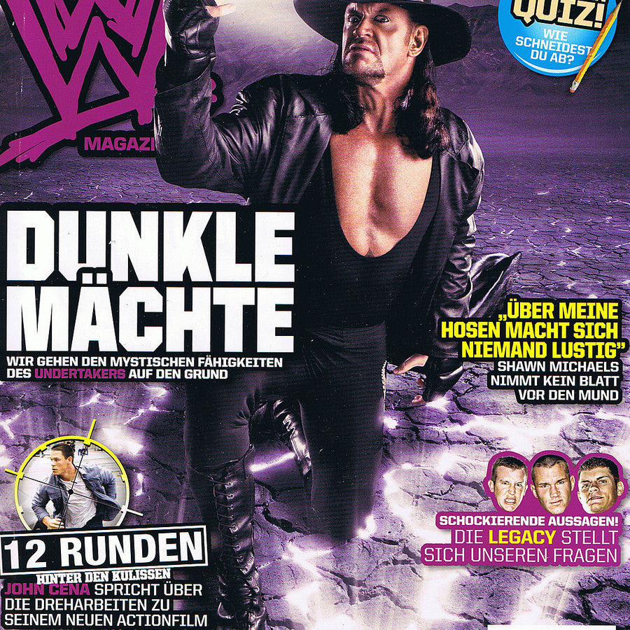 WWE Magazine May 2009 from Germany Magazine PWcatalog