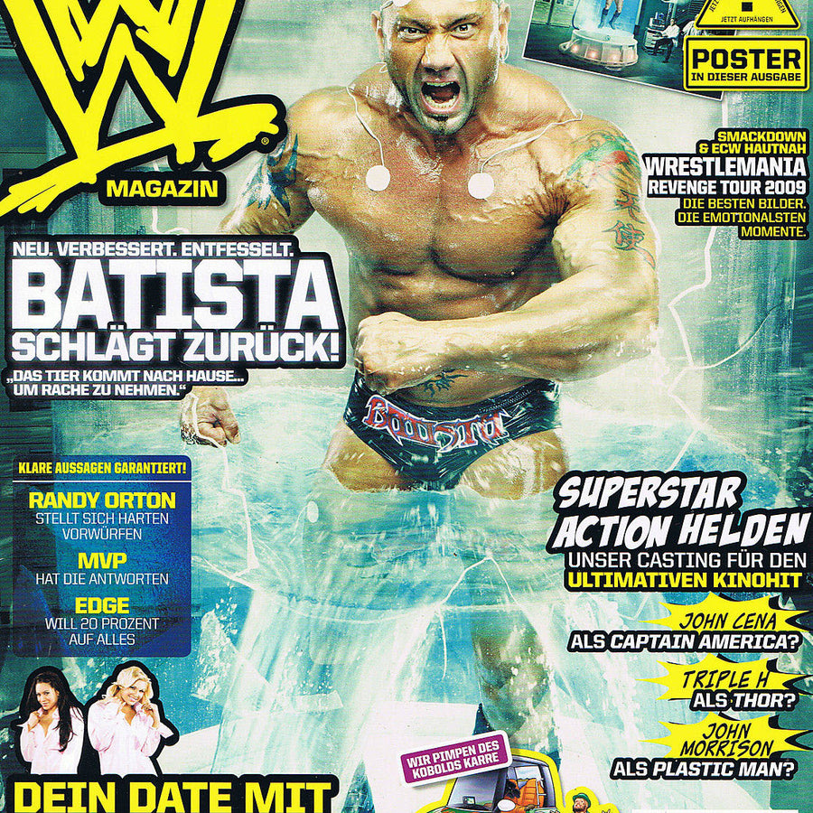 WWE Magazine June 2009 from Germany Magazine PWcatalog