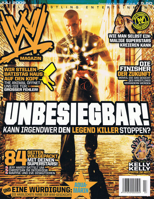 WWE Magazine July 2009 from Germany