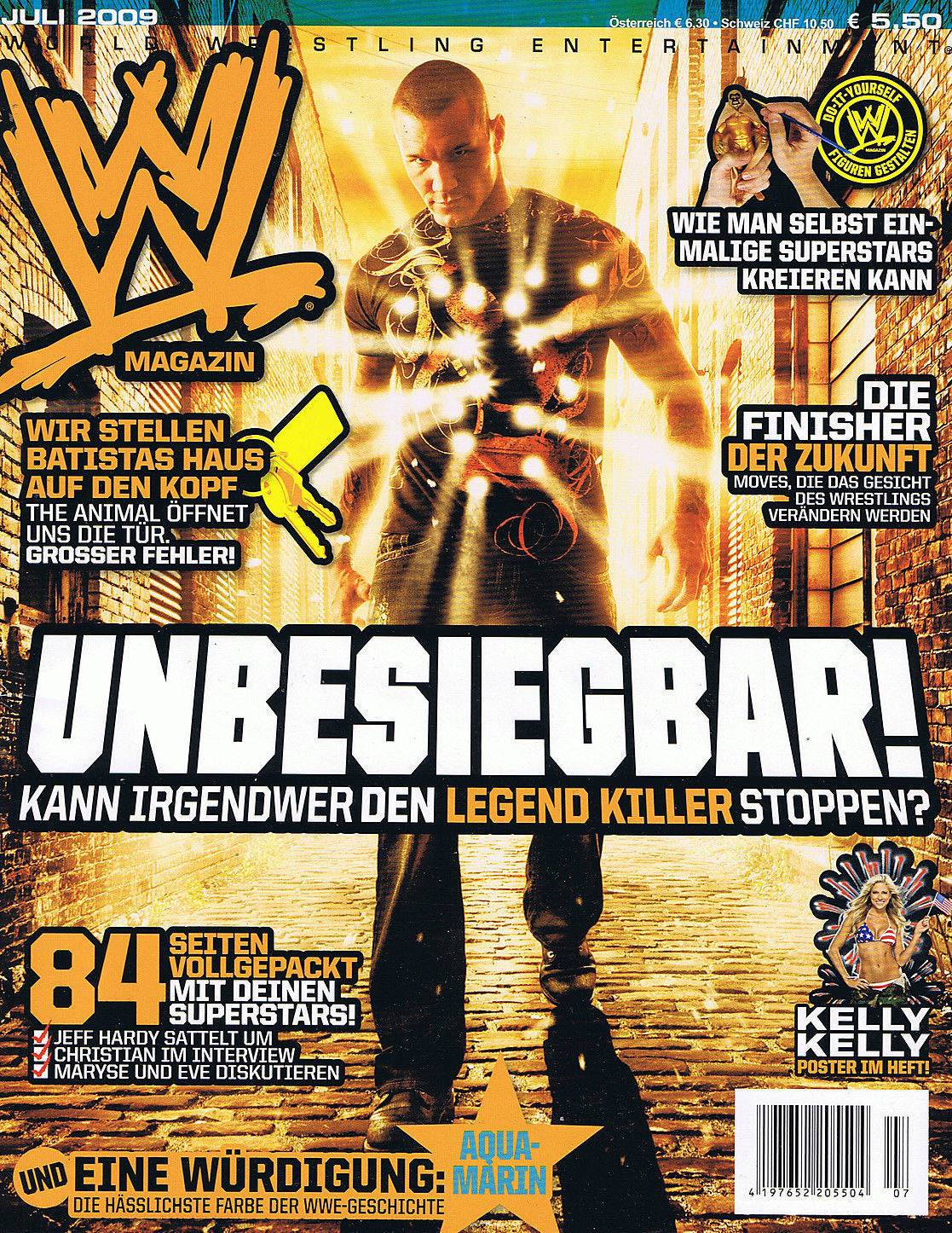 WWE Magazine July 2009 from Germany Magazine PWcatalog