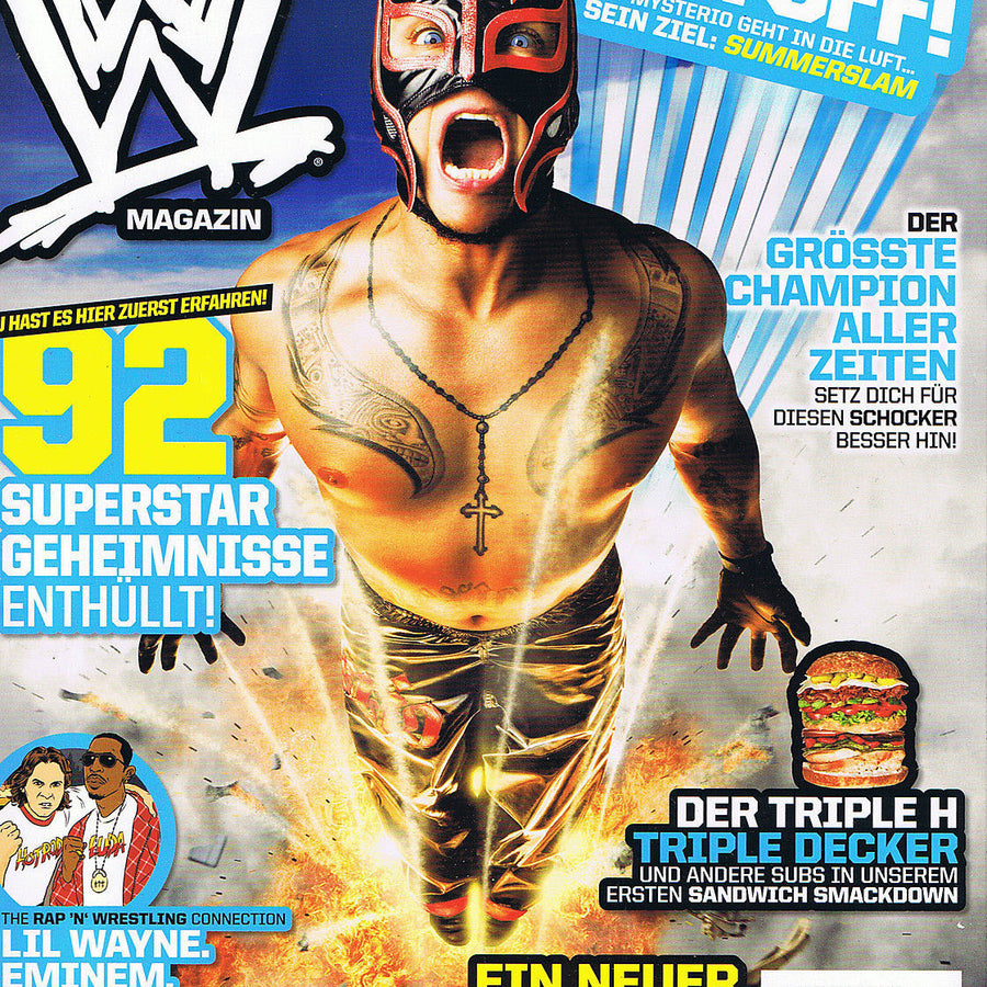 WWE Magazine August 2009 from Germany Magazine PWcatalog