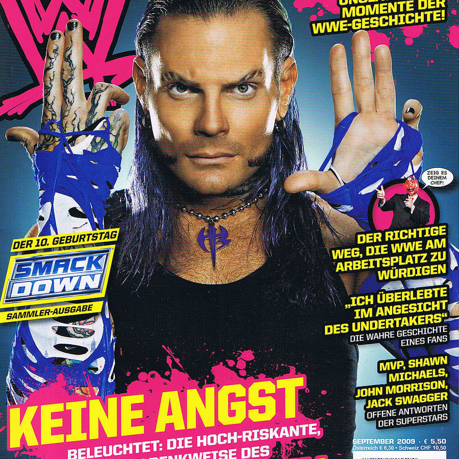 WWE Magazine September 2009 from Germany Magazine PWcatalog