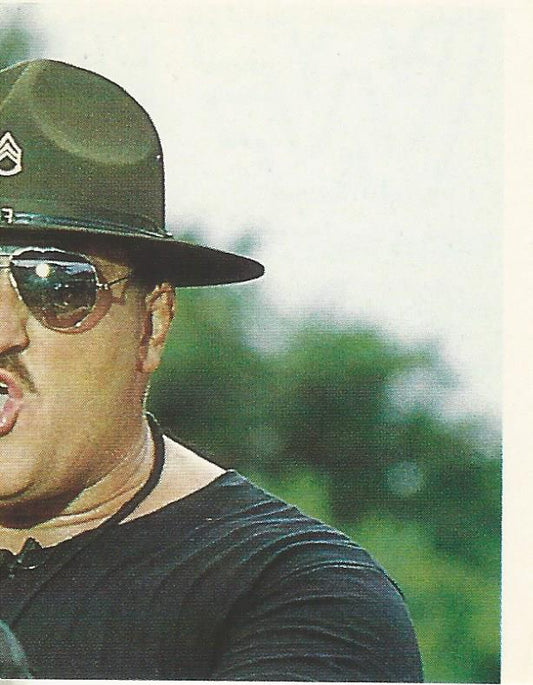 WWF Merlin Sticker Collection 1990 SGT Slaughter #200