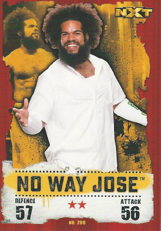 WWE Topps Slam Attax Takeover 2016 No Way Jose #200