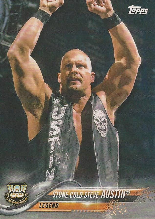 WWE Topps Then Now Forever 2018 Stone Cold Steve Austin #200