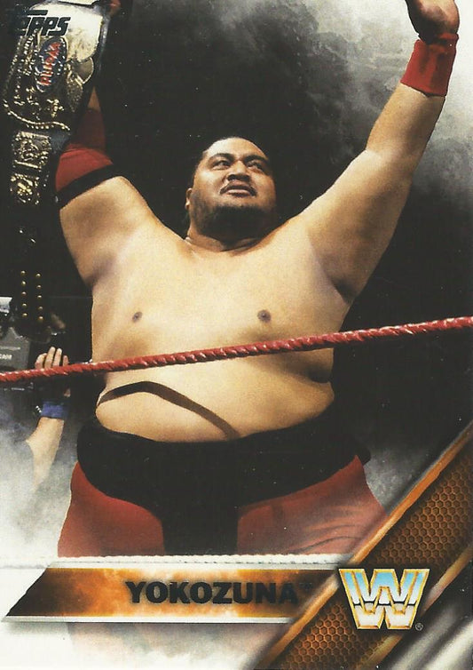 WWE Topps Then Now Forever 2016 Yokozuna #200