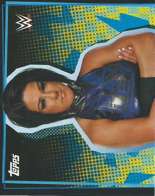 WWE Topps Road to Wrestlemania Stickers 2021 Bayley #200