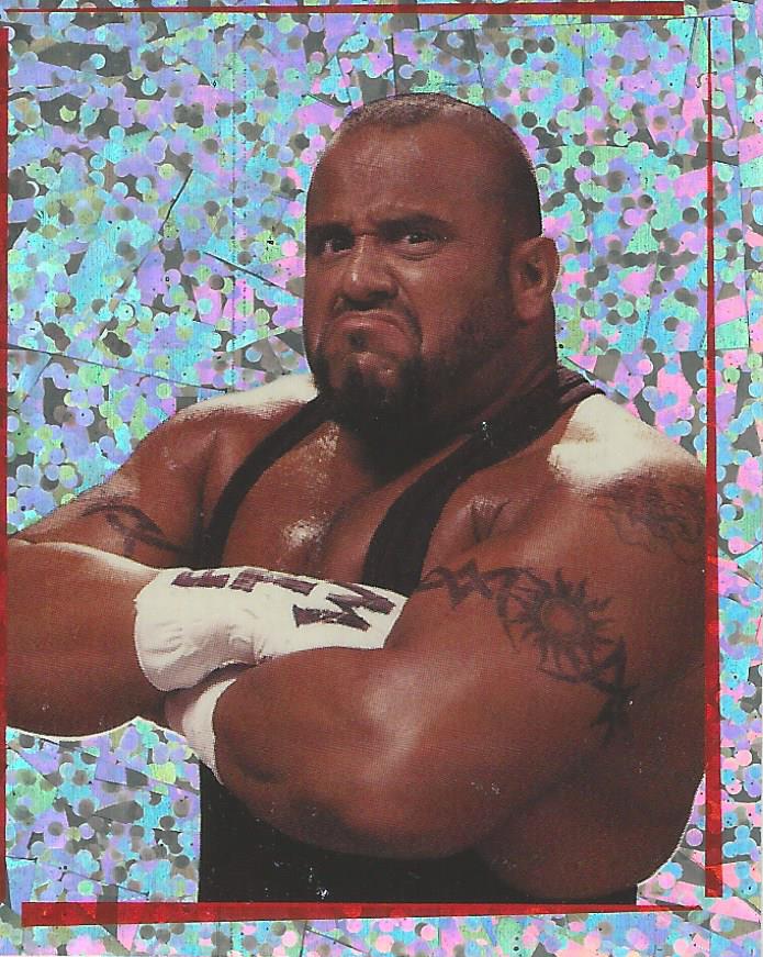 WWF Smackdown Stickers 2000 Tazz Foil #200