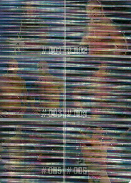WWE Prominter Animotion 2005 Checklist #1 Booker T, Basham Brothers, Batista