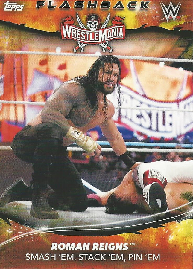 Topps WWE Superstars 2021 Roman Reigns #200