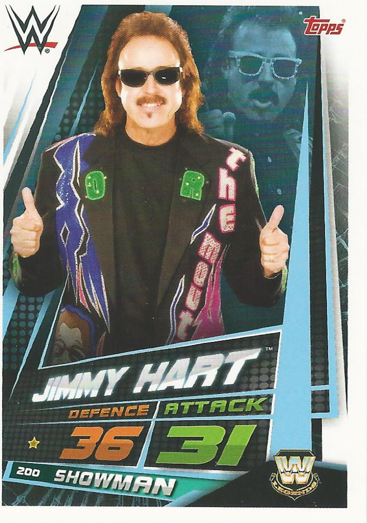 WWE Topps Slam Attax Universe 2019 Jimmy Hart #200