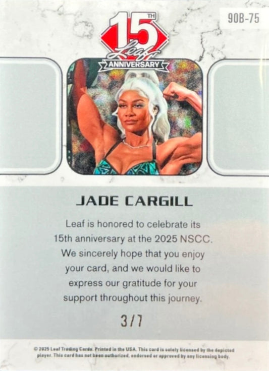 Jade Cargill trading card PW Catalog