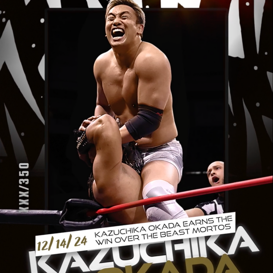 12/14/24 – Kazuchika Okada – Kazuchika Okada Earns the Win Over the Beast Mortos
