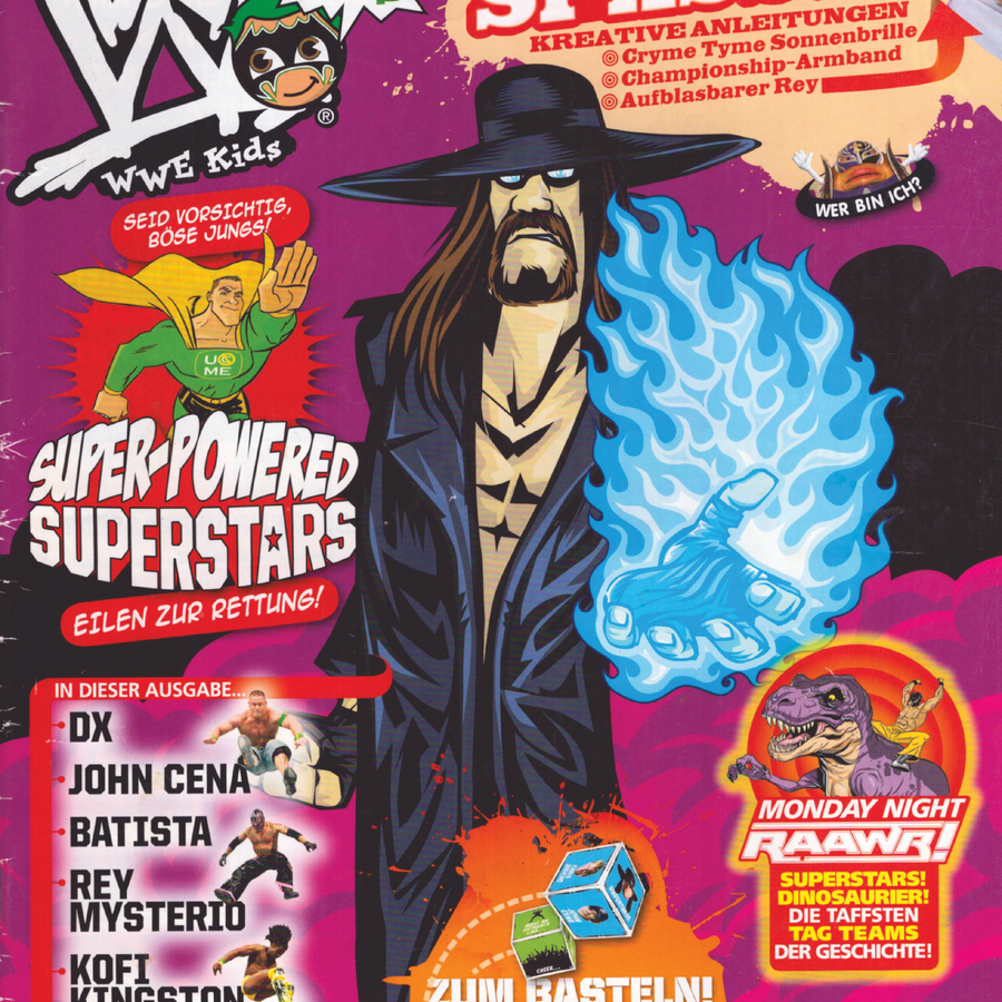 WWE Kids #3 December/January/February 2010 from Germany Magazine PWcatalog