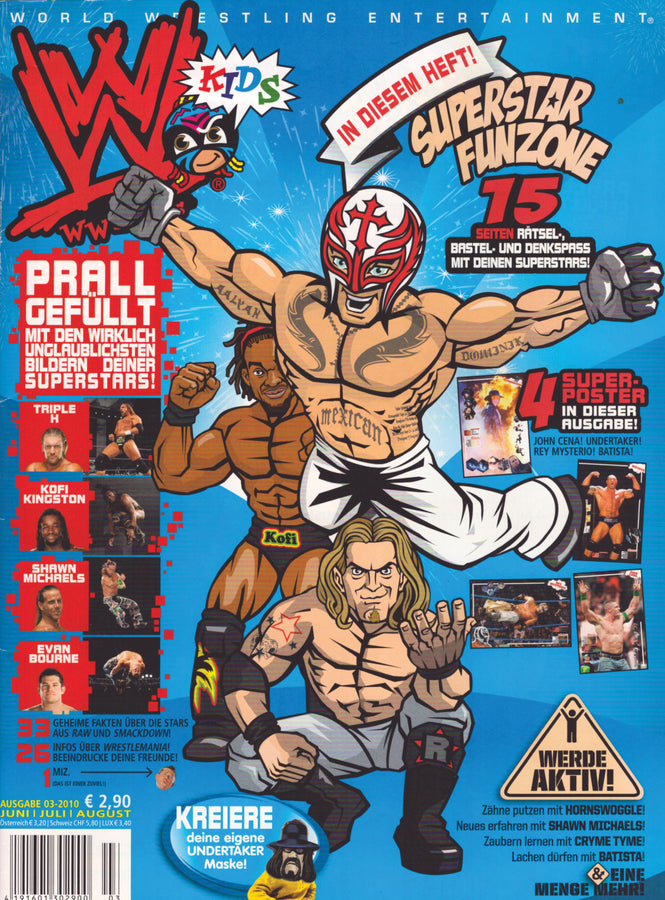 WWE Kids #5 June/July/August 2010 from Germany