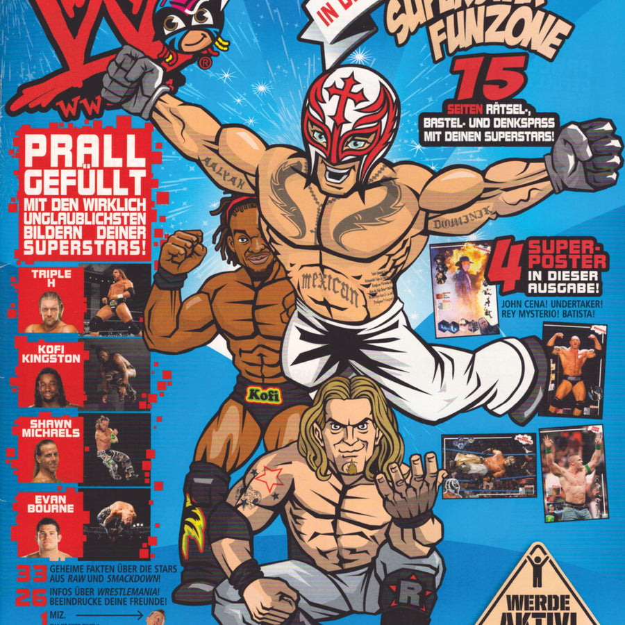 WWE Kids #5 June/July/August 2010 from Germany Magazine PWcatalog
