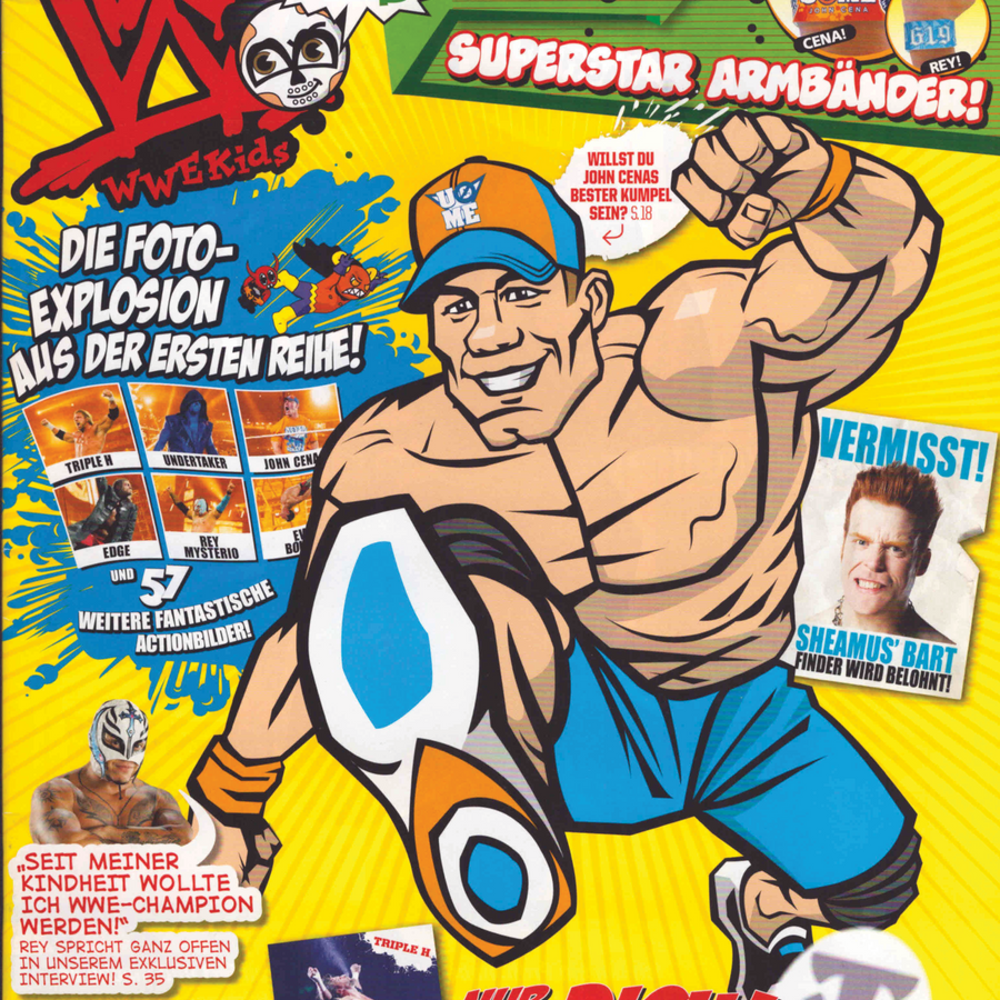 WWE Kids #6 September/October/November 2010 from Germany Magazine PWcatalog