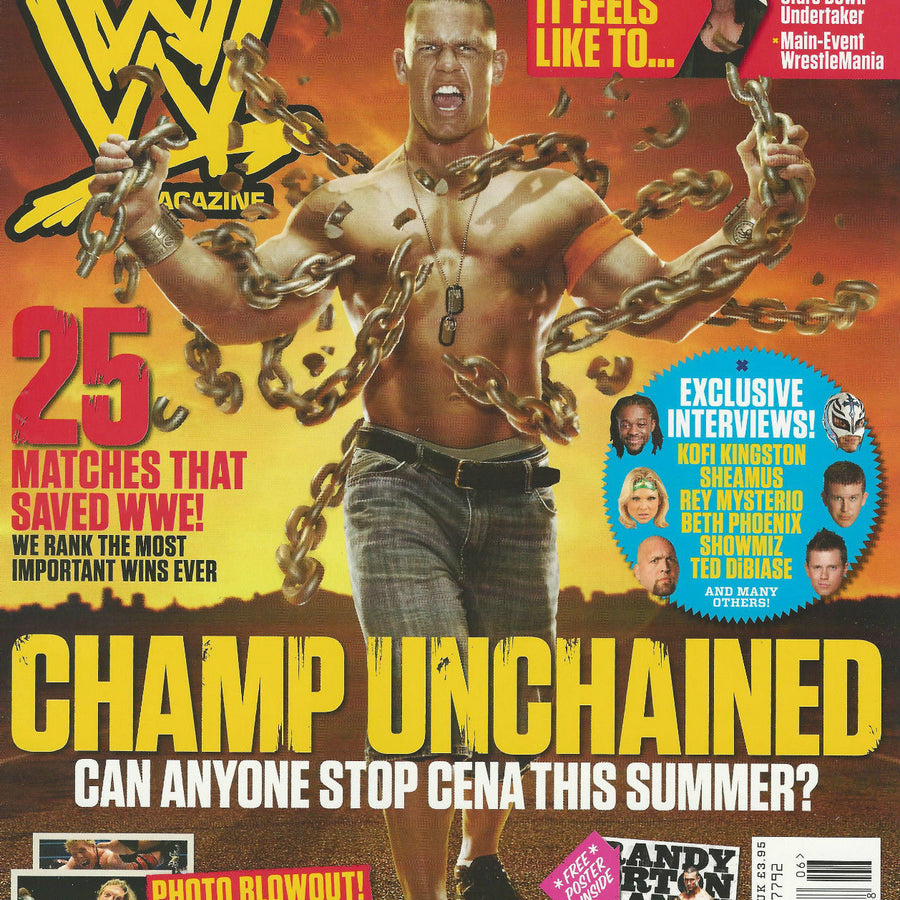 WWE Magazine June 2010 from The United Kingdom Magazine PWcatalog
