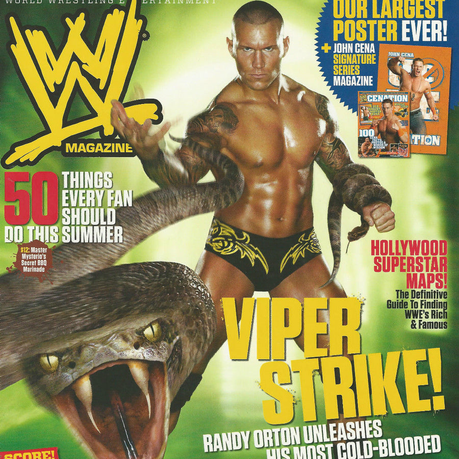 WWE Magazine July 2010 from The United Kingdom Magazine PWcatalog