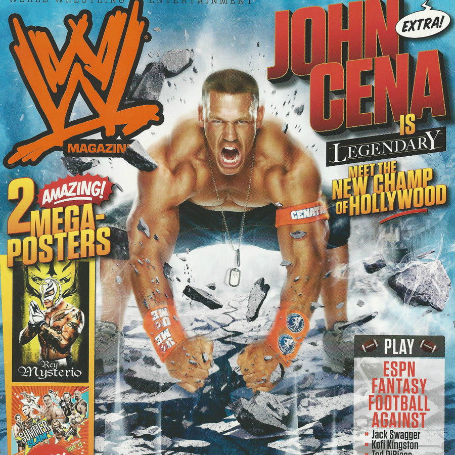 WWE Magazine September 2010 from The United Kingdom Magazine PWcatalog