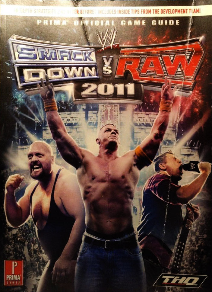 Prima Official Strategy Guide WWE Smackdown vs Raw 2011 magazine PWcatalog